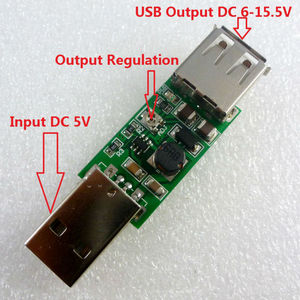 Usb DC 5V đến 9V 12V 15V Step-Up Boost Điện áp chuyển đổi mô-đun cung cấp điện - Product Image 5