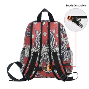 Hot Sales Cheaper Custom Dragon Print Kindergarten School Bag Backpack Book Bags for Kids - Product Image 4