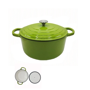 <span class=keywords><strong>Cocotte</strong></span> en fonte émaillée à <span class=keywords><strong>induction</strong></span> avec revêtement antiadhésif, compatible lave-vaisselle, <span class=keywords><strong>pour</strong></span> usage professionnel <span class=keywords><strong>et</strong></span> domestique - Product Image 2