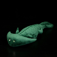Juguete de Peluche de Lagarto Personalizado, Simulación Realista, Cojín Marino de PP para Parques de Safari, Suministro de Fábrica, Diseño Global OEM ODM