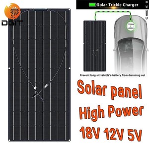 Kit Solar Monocristalino Flexible de 200W, Ultrafino y Ligero para RV, Barco, Uso Marino y al Aire Libre - Product Image 3