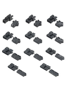 موصلات SM2/3/4/5/6/7/8/9/10/11/12 سن بمسافة <span class=keywords><strong>2</strong></span>.54 مم، أنثى وذكر مع أطراف توصيل <span class=keywords><strong>SM</strong></span>-2A و<span class=keywords><strong>SM</strong></span>-2Y من نوع JST SM2.54 - Product Image 2