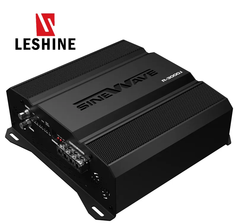 Leshine-placa amplificadora de audio para coche, altavoz de 12v, con antena, Clase R 3000,1