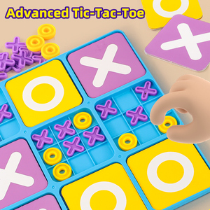 Juego de Mesa Tic Tac Toe Avanzado HTL Wholesale Super XO, Juguete de Mesa <span class=keywords><strong>para</strong></span> Niños y Adultos, Juego de Estrategia y Pensamiento Lógico <span class=keywords><strong>para</strong></span> Fiestas - Product Image 3