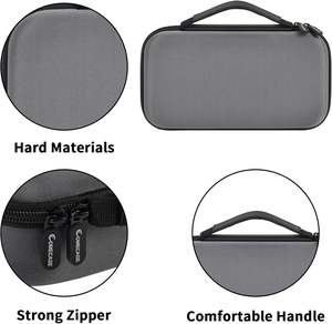 Estuche para Micrófono Inalámbrico para <span class=keywords><strong>JBL</strong></span> <span class=keywords><strong>PartyBox</strong></span> y Sistema de Dos Micrófonos con Cubierta de Espuma para Micrófono, Capacidad para <span class=keywords><strong>2</strong></span> Micrófonos, Receptores, Adaptadores, Pilas AA - Product Image 4