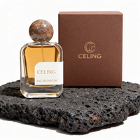 Flacon de parfum de luxe en verre vide avec boîte, personnalisable, 30 ml, 50 ml, 100 ml, avec bouchon magnétique rechargeable