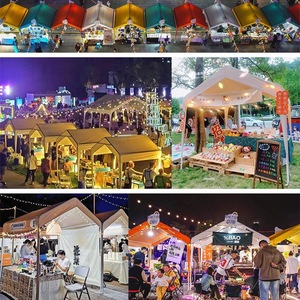 Tente de réception robuste en PVC imperméable toutes saisons, grand abri extérieur, auvent pour événements, mariage, gazebo, stationnement de voitures - Product Image 6