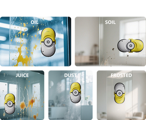 Strumento per la <span class=keywords><strong>Pulizia</strong></span> delle Finestre Multiuso Huidi con Pianificazione Intelligente del Percorso, Batteria di Riserva da 20 Minuti, Protezione Efficiente e Resistente <span class=keywords><strong>ai</strong></span> Graffi - Product Image 6