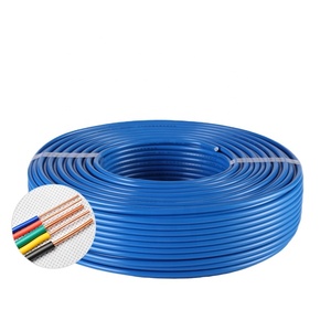 Cable de 1,0mm, 1,5mm, 2,5mm, 4mm, 6mm, cableado eléctrico trenzado sólido para el hogar, rollo de alambre de cobre, Cable eléctrico - Product Image 1