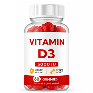 Vente Flash Bonbons Gommeux à la Vitamine D3 OEM/ODM Riches en Vitamines et Minéraux pour la Peau et les Ongles - Product Image 1
