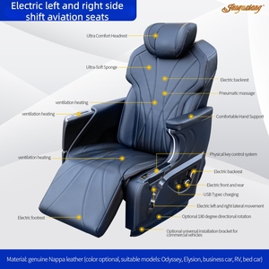 Sièges de voiture électriques pour Renault <span class=keywords><strong>Trafic</strong></span> Custo, modèles Traveler Zafira <span class=keywords><strong>Life</strong></span> Carnival, avec déplacement latéral gauche et droit. - Product Image 2
