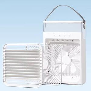 Ventilateur brumisateur portable de 1200 ml, rechargeable par USB, avec lumière, pour usage domestique et extérieur - Product Image 3