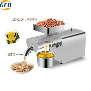 Máy Ép Lạnh, Dầu Thầu Dầu Mini Gia Dụng, Bơ Ô Liu, Hạt Đen