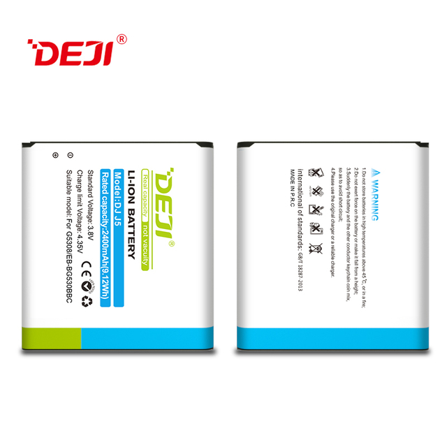 DEJI Refurbished Phone Wholesale Replacement Digital Batteries for Samsung Galaxy EB-BG530BBC J5 Tlphone Portable Phone Battery