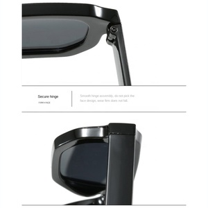 <span class=keywords><strong>Occhiali</strong></span> <span class=keywords><strong>da</strong></span> <span class=keywords><strong>sole</strong></span> <span class=keywords><strong>rettangolari</strong></span> di alta qualità neri spessi uomini donne 2025 Color caramella Punk <span class=keywords><strong>occhiali</strong></span> quadrati sfumature UV400 stile Rock Hip Hop - Product Image 5