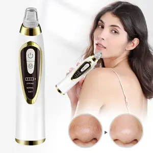 Venda quente Forte Poder Sucção Poro Cuidados Com A Pele Limpador Elétrico Facial Rosto Vacuum Blackhead Removedor