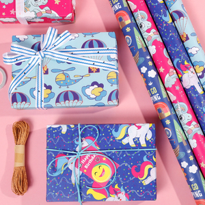 New Birthday Wrapping <b>Paper</b> Gift Design Wrapping <b>Paper</b> <b>Packaging</b> - Product Image 2