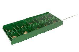 Outils de tournage de coupe en carbure 10 <span class=keywords><strong>grille</strong></span> petite boîte à couvercle en <span class=keywords><strong>plastique</strong></span> <span class=keywords><strong>rigide</strong></span> fraise foret boîte de rangement à <span class=keywords><strong>grille</strong></span> vide - Product Image 3