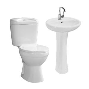 Ensemble WC et lavabo écologique pour salle de bain, sanitaire complet, toilettes et lavabo, ensemble WC - Product Image 1