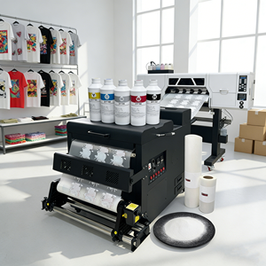 Impresora DTF Semiautomática Nueva de 60 cm con Doble Cabezal Xp600 I3200, Buen Rendimiento a Precio Económico, 1 Año de Garantía, Uso Doméstico - Product Image 1