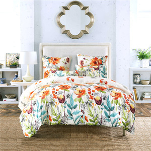 Ensemble <span class=keywords><strong>de</strong></span> literie trois pièces transfrontalier, imprimé, en microfibre brossée, best-seller aux États-Unis, moderne - Product Image 3
