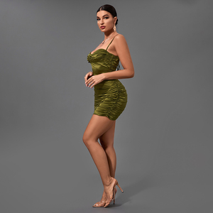 Ocstrade on-line ordine Vestidos floreali <span class=keywords><strong>vestiti</strong></span> a buon mercato Sexy abiti formali per le donne <span class=keywords><strong>verde</strong></span> abito <span class=keywords><strong>da</strong></span> sera eleganti abiti Casual - Product Image 4