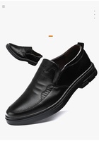 Chaussures pour hommes 2026, respirantes, été, noires, à enfiler, en cuir PU
