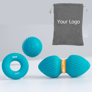 كرة الفول السوداني الشهيرة، أداة تمرين يدوية مرنة للتمدد واليوغا، خالية من السيليكون، مع شريط مرن مخصص، متينة للرياضة - Product Image 6