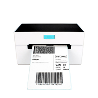 Imprimante d'étiquettes sans fil grand format Eryin 110 mm 4x6, imprimante thermique Bluetooth pour étiquettes d'expédition, autocollants, codes-barres