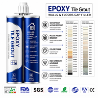 Mortier époxy de qualité export, étanche, pour carrelage de cuisine et salle de bain, garantie 5 ans pour les projets de construction mondiaux