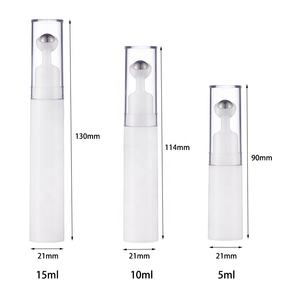 Flacon Airless pour Crème pour les Yeux Vide de 5 <span class=keywords><strong>ml</strong></span>, 10 <span class=keywords><strong>ml</strong></span>, 15 <span class=keywords><strong>ml</strong></span>, Flacon Cosmétique de Haute Qualité, Flacon <span class=keywords><strong>Seringue</strong></span> Airless - Product Image 4