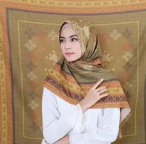 Custom Printing Premium Voal Finishing Laser Cut Scarf Turkish Design Cotton Voile Hijab Muslim Women Scarf