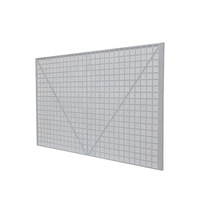 Couverture de sécurité en maille pour échafaudages de construction - Utilisation extérieure, matériau en acier, design moderne, garantie 1 an