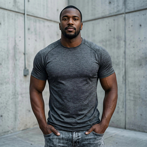 OEM Custom Made Men's Fitness Clothing Factory Direct Sublimation <b>Shirts</b> Custom Embroidery Logo Stretchy Fitness Sport <b>Shirt</b> - Product Image 1