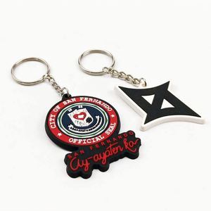 Custom 2D/3D Soft Pvc Keychain Make <b>Rubber</b> Sport <b>Key</b> <b>Chain</b> Your Logo Keyring with <b>Chain</b> - Product Image 4
