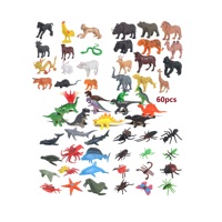 Accepteer Aangepaste Blisterkaart Pvc Pot Tube Pack Juguetes Plastic Menselijke Ruimte Fruitbloem Thema Cadeau Mini Dinosaurus Dier Speelgoed