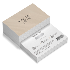 Cartes à gratter personnalisées écologiques et durables, fabricant <span class=keywords><strong>de</strong></span> logos personnalisés, bons <span class=keywords><strong>de</strong></span> réduction pour la promotion des centres commerciaux - Product Image 4