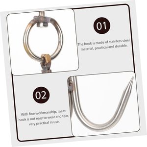 Hameçon pour volaille, <span class=keywords><strong>prix</strong></span> d'usine, pour canard, outils de magasin, Grill, fournitures pour bœuf, Mm - Product Image 3