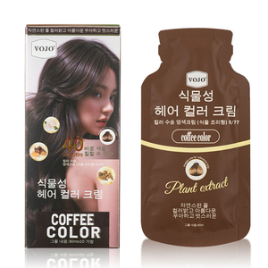 VOJO Tinta per Capelli in Schiuma <span class=keywords><strong>Senza</strong></span> <span class=keywords><strong>Ammoniaca</strong></span> K-Beauty 30ml*10 Bustine, Formula Vegetale, Colore di Lunga Durata, Facile da Applicare Fai-da-Te - Product Image 2