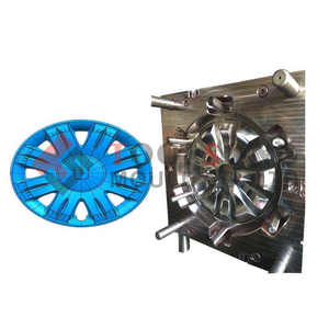 Moule d'injection plastique de précision pour les designs de capuchons de moyeu de roue de voiture, de camion, de bus, de <span class=keywords><strong>moto</strong></span>, de voiture personnalisée - Product Image 1