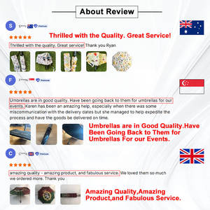 <span class=keywords><strong>Parapluie</strong></span> <span class=keywords><strong>pliable</strong></span> à trois volets de grande taille pour entreprise, ouverture automatique, haute qualité, résistant à l'eau, poignée en bois massif, logo personnalisé - Product Image 5