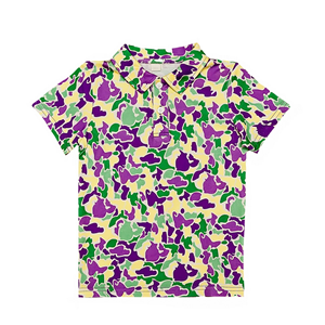 ชุดเสื้อผ้ามีฮู้ดแขนยาวสำหรับเด็กผู้ชายวัยหัดเดินชุดพิมพ์ลายพรางเป็ดสีเขียวบูติกออกแบบได้ตามต้องการ - Product Image 6
