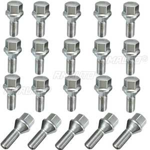 8/10/16/20 Piezas de Pernos de Rueda de 26 mm de Longitud M12x1.5 para BMW Serie 3 E21 E30 E36 E46 E90 E91 E92 E93 1975-2012 - Product Image 1