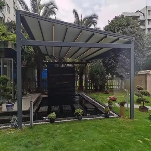 Suministro de fábrica, sistemas de techo retráctil, <span class=keywords><strong>toldo</strong></span> de sombra impermeable motorizado <span class=keywords><strong>para</strong></span> patio, espacio exterior - Product Image 3