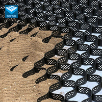 Grille cellulaire de confinement en HDPE pour le renforcement des sols, le soutien des bases routières, les aires de stationnement, les allées et les voies d'accès 100mm 200mm