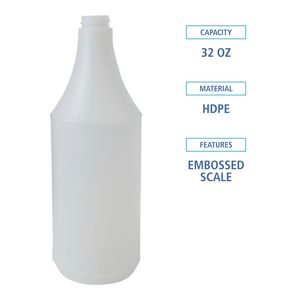 Paseo marítimo BWK00032 32 Oz. Botella de spray en relieve transparente 24/removedores de básculas de cartón - Product Image 5