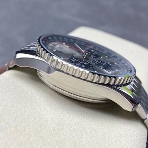 Montre chronographe multifonctionnelle de luxe pour homme, cristal saphir, bracelet en acier inoxydable, style business décontracté - Product Image 6