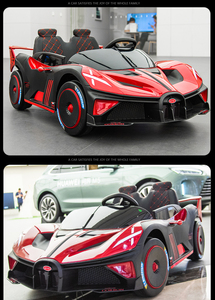 Coche eléctrico todoterreno 4WD con material plástico remoto para Padres - Product Image 3