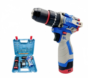 Venta al por mayor de fábrica: Nuevo taladro inalámbrico de alta calidad 2026 con motor sin escobillas de 21V, 60N.m de torque, mandril de 13mm, doble velocidad, 2000N.m máx. - Product Image 1