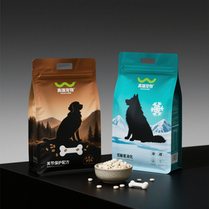 Maßgeschneiderte Tierfutter-Verpackungsbeutel mit Reißverschluss Günstige Recycelbare Hundefutter-Standbeutel mit Barriere Lieferant Druck - Product Image 6